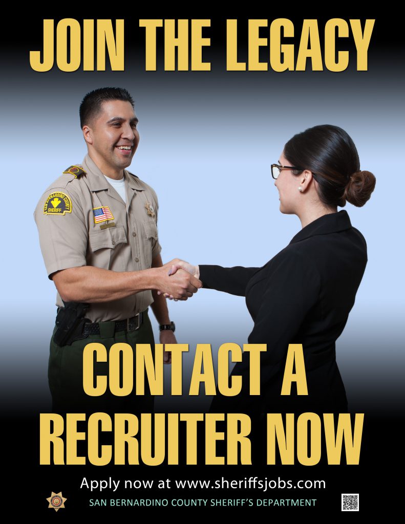 Contact a Recruiter flyer